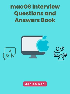 cover image of macOS Interview Questions and Answers Book